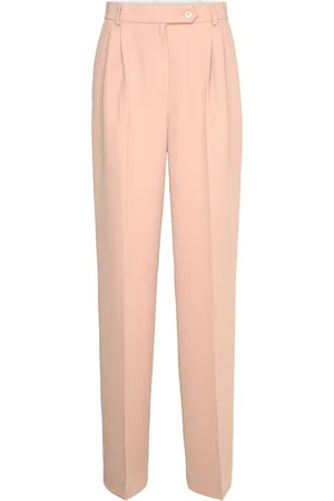 Andiata Gytta Trousers Designers Trousers Wide Leg Pink
