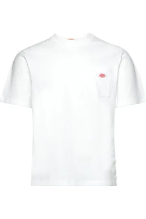 Armor.lux Basic Pocket T-Shirt Héritage Tops T-Kortærmet Skjorte White