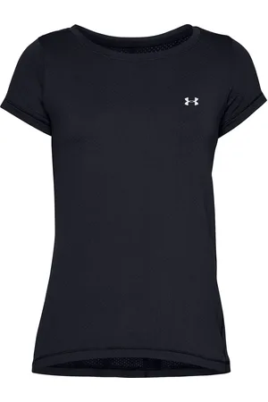 Under Armour Ua Hg Armour Ss Sport T-shirts & Tops Short-sleeved Black