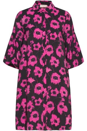 Freequent Fqfluss-Dress Kort Kjole Black