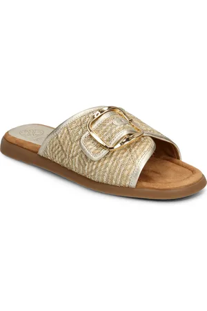 Unisa Crayyu Flade Sandaler Gold