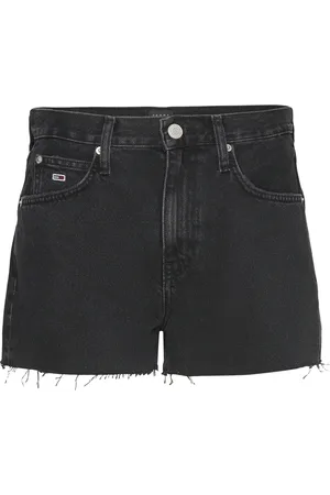Tommy Hilfiger Hot Pant Bh0082 Bottoms Shorts Denim Shorts Black