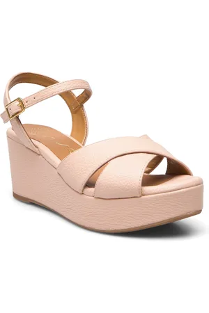 Unisa Krysimde Shoes Summer Shoes Platform Sandals Beige