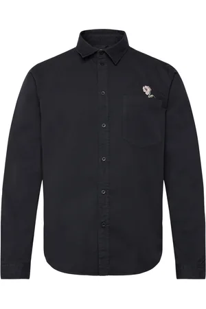 Roots by Han Kjøbenhavn Relaxed Shirt Tops Shirts Casual Black