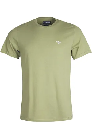 Barbour Ess Sports Tee Designers T-Kortærmet Skjorte Khaki Green