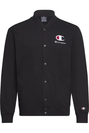 Champion Bomber Sweatshirt Sport Sweatshirts & Hoodies Sweatshirts Black