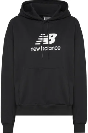 New Balance Sport Essentials French Terry Logo Hoodie Sport Sweatshirts & Hoodies Hoodies Black