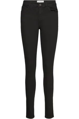 Noisy May Nmjen Nw Skinny Shaper Jean Jt176Bl Noos Bottoms Jeans Skinny Black