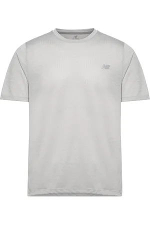 New Balance Athletics T-Shirt Sport T-Kortærmet Skjorte Grey