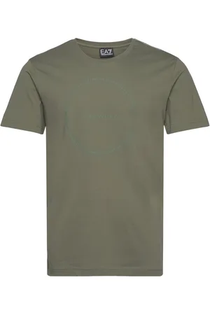 EA7 T-Shirt Tops T-Kortærmet Skjorte Khaki Green