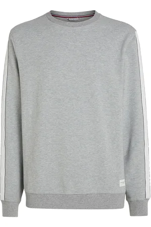 Tommy Hilfiger Hwk Track Top Tops Knitwear Round Necks Grey