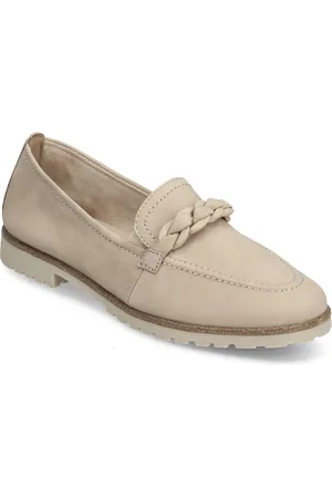 Tamaris Women Slip-On Loafers Flade Sko Cream
