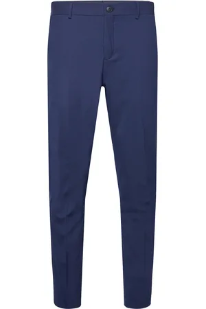 SELECTED Slhslim-Liam Trs Flex Noos Bottoms Trousers Formal Navy