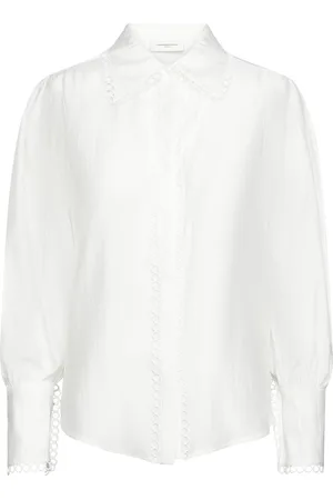 Copenhagen Muse Cmmolly-Shirt Tops Shirts Long-sleeved White