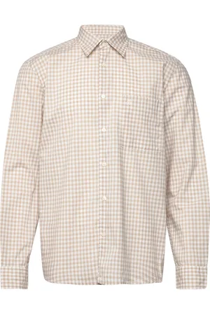 Marc O’ Polo Shirts/Blouses Long Sleeve Tops Shirts Casual Beige