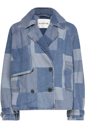 Munthe Moliz Jakke Denimjakke Blue