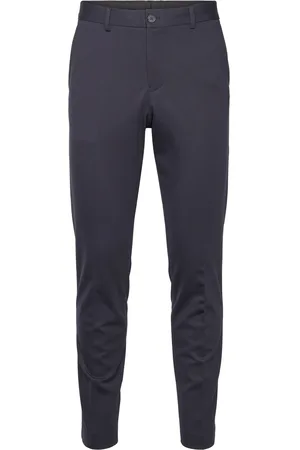 SELECTED Slhslim-Delon Jersey Trs Flex Noos Bottoms Trousers Formal Navy