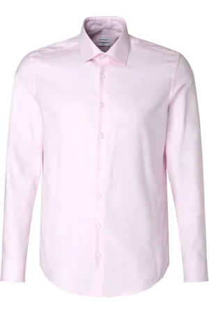 Seidensticker Cityhemden 1/1 Arm Tops Shirts Tuxedo Shirts Pink