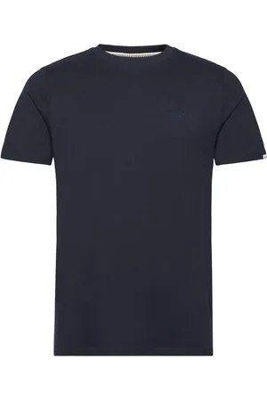 Anerkjendt Akrod S/S Tee Noos - Gots Tops T-Kortærmet Skjorte Navy