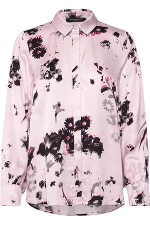 Bruuns Bazaar Floretbbnaiva Shirt Tops Shirts Long-sleeved Pink