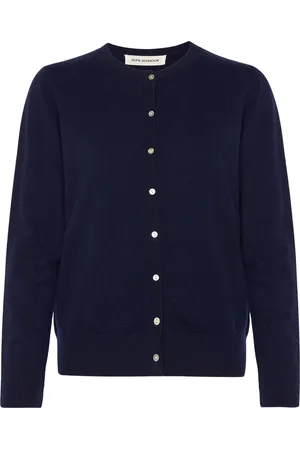 Sofie Schnoor Cissesw Cardigan Tops Knitwear Cardigans Navy