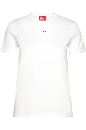 Diesel T-Reg-D T-Shirt Tops T-shirts & Tops Short-sleeved White