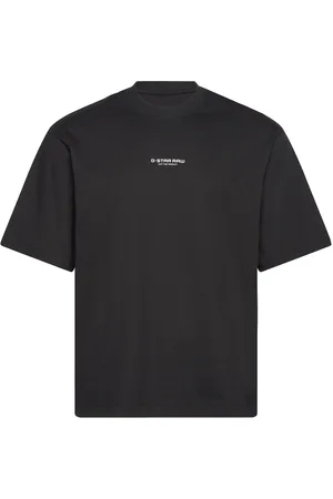 G-Star Overdyed Center Chest Boxy R T Tops T-Kortærmet Skjorte Black