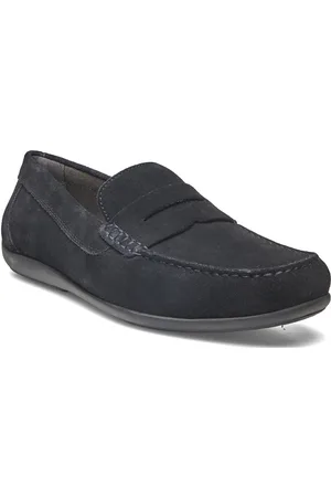 Geox U Ascanio C Loafers Flade Sko Navy