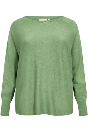 Wasabi Wa-Samanda Tops Knitwear Jumpers Green