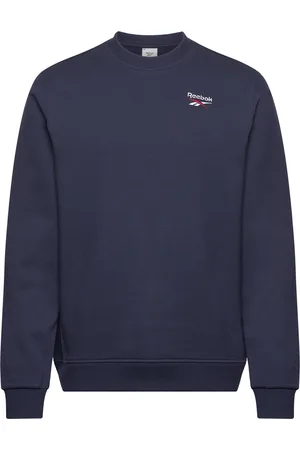 Reebok Reebok Identity Small Logo Fleece C Sport Sweatshirts & Hoodies Sweatshirts Navy