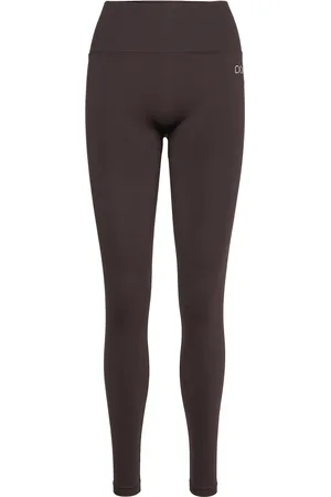 Drop Of Mindfulness Sesh Tights Sport Running-training Tights Seamless Tights Brown
