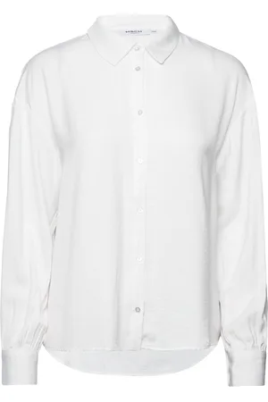 MSCH Mschsandeline Maluca Shirt Tops Shirts Long-sleeved White