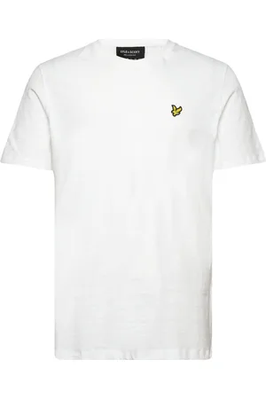 Lyle & Scott Slub T Shirt Tops T-Kortærmet Skjorte White