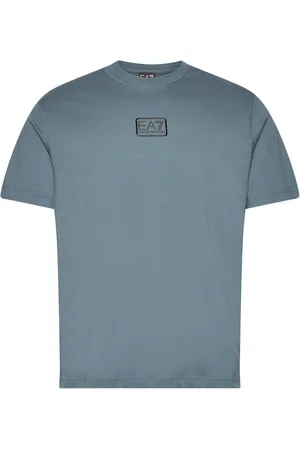 EA7 T-Shirt Tops T-Kortærmet Skjorte Blue