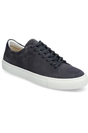 Sneaky Steve Moore Suede Chocolate Low-top Sneakers Navy