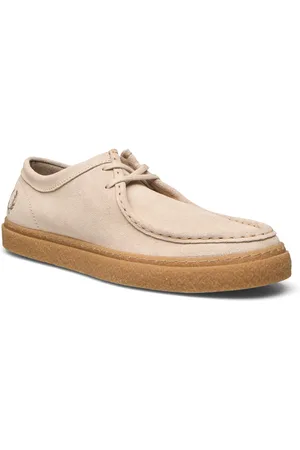 Fred Perry Dawson Low Suede Low-top Sneakers Beige