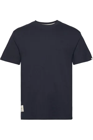 Anerkjendt Akkikki S/S Tee Noos - Gots Tops T-Kortærmet Skjorte Navy