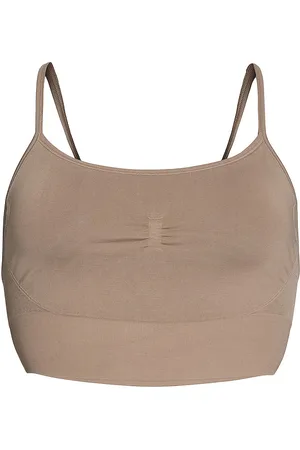Rethinkit Hilde Seamless Sports Bra Lingerie Bras & Tops Sports Bras - All Brown