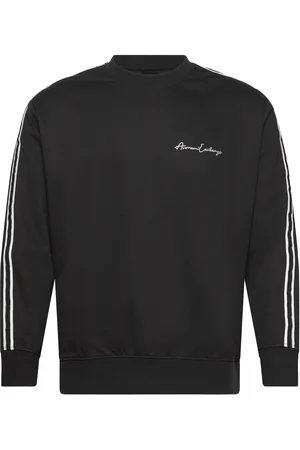 Armani Exchange Sweatshirt Tops Sweatshirts & Hoodies Sweatshirts Black