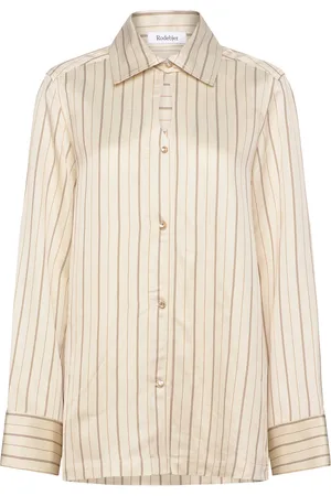 Rodebjer Bahar Designers Shirts Long-sleeved Beige