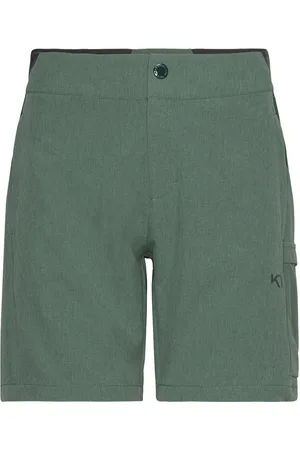 Kari Traa Sanne Trail Shorts 7In Sport Shorts Sport Shorts Green