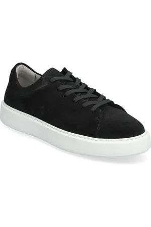 Sneaky Steve Field U Suede Grey Low-top Sneakers Black