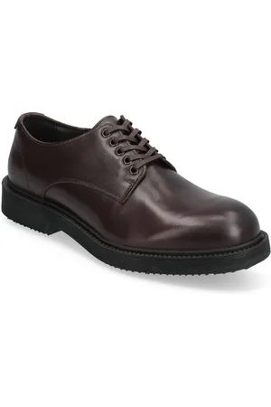 Sneaky Steve Loco Brown Shoes Business Laced Shoes Brown