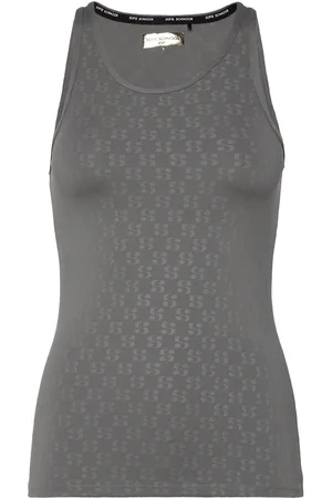 Sofie Schnoor Top Tops T-shirts & Tops Sleeveless Grey