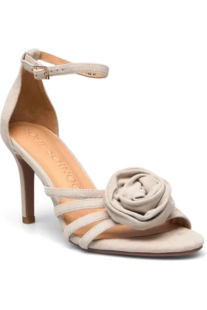 Sofie Schnoor Stiletto Sandal Med Hæl Cream