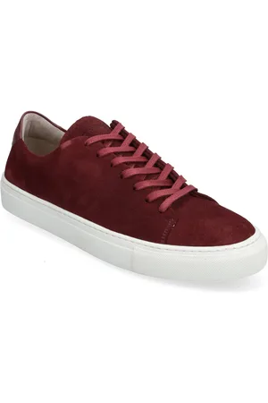 Sneaky Steve Moore Suede Chocolate Low-top Sneakers Burgundy