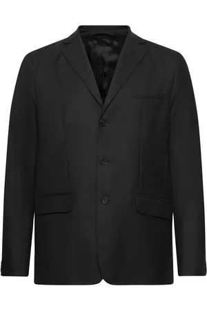 Rue de Tokyo Caspian Wool Suiting Uldjakke Jakke Black