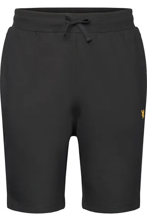 Lyle & Scott Fly Fleece Shorts Sport Shorts Sweat Shorts Black