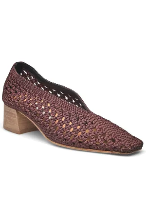 Miista Taissa Brown Court Designers Heels Pumps Classic Brown