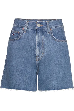 Tommy Hilfiger Mom Uh Short Bh0034 Bottoms Shorts Denim Shorts Blue